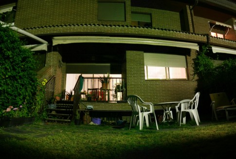 Nacht HDR Pano vom Haus
